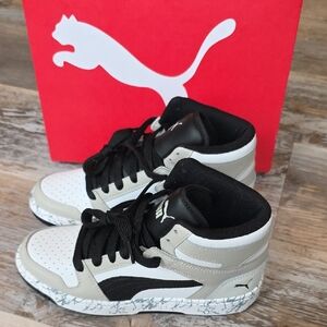 Puma Rebound Mid LayUp Marble Size Youth 5.5 NEW